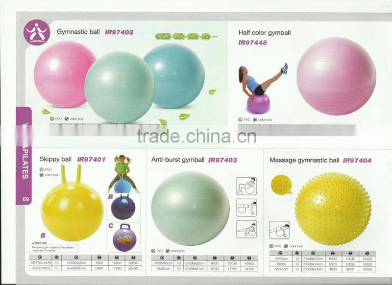 Customized Yoga Ball, Gym Ball, Exercise Ball