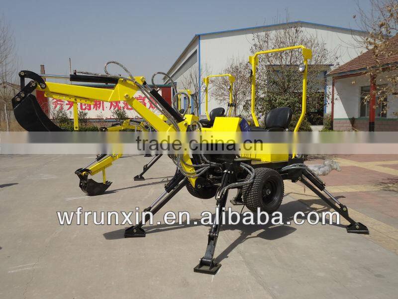 Runshine RXDLW-13 mini towable backhoe for sale