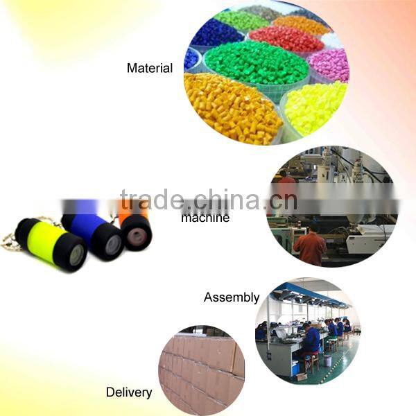 (120315) Mini gift ABS material USB rechargeable torch