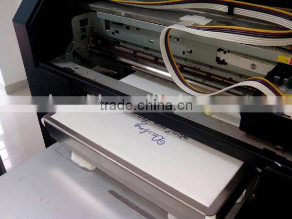 Digital a3 size 6 color mobile cover printer embossing effect from China factory