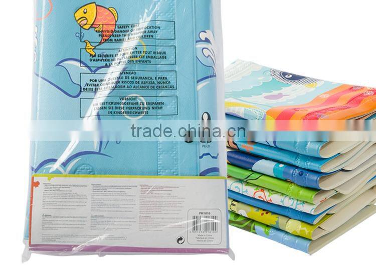 PM1810 Non-Phthalate PVC Sponge Color Changing Bath Mat with Anti-slip Suncton Cups