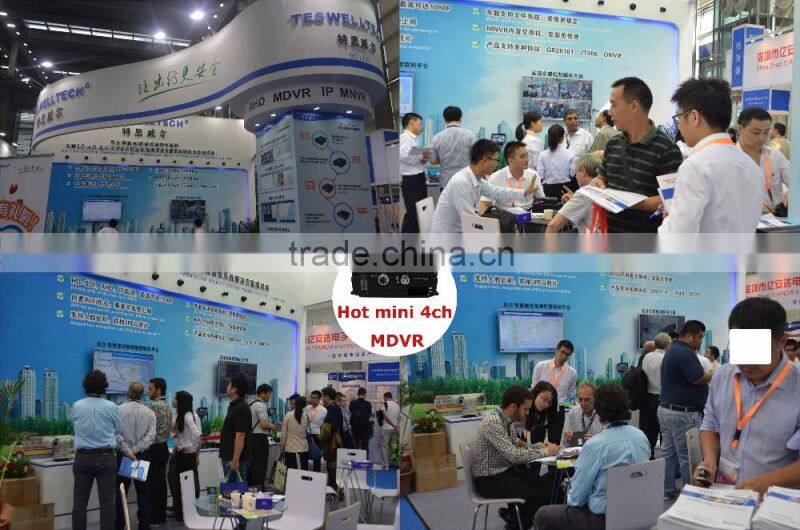 Hd 720p 1080p H.264 Mobile Dvr With 3g 4g Wifi G-sensor Gps Tracker