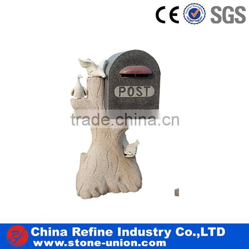 Animal Design Stone granite mailbox