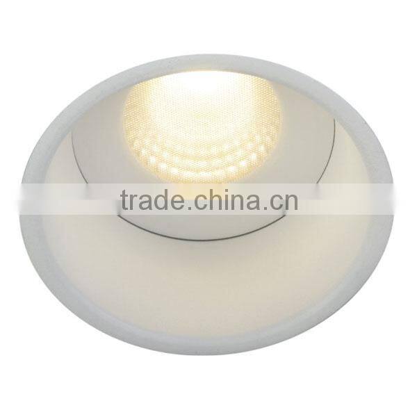 13W IP54 Fixed Anti-glare Aluminum Citizen cob led downlight