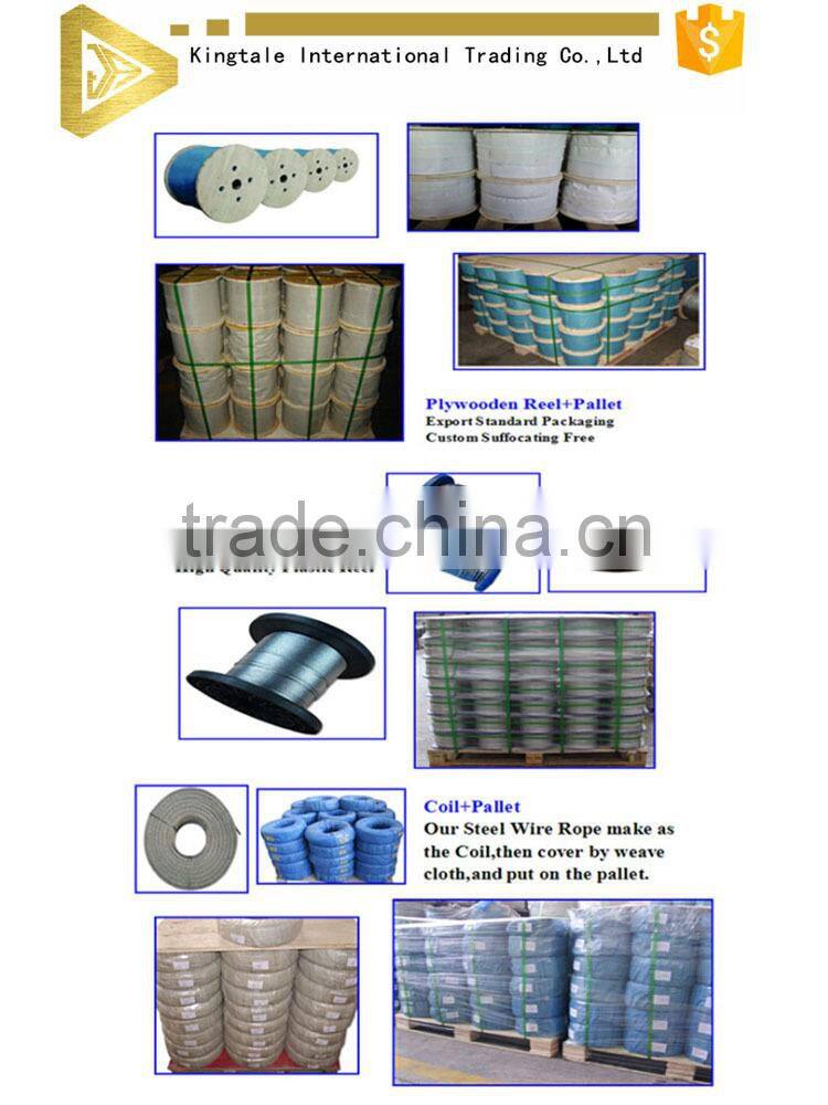 304 stainless steel wire rope 6mm