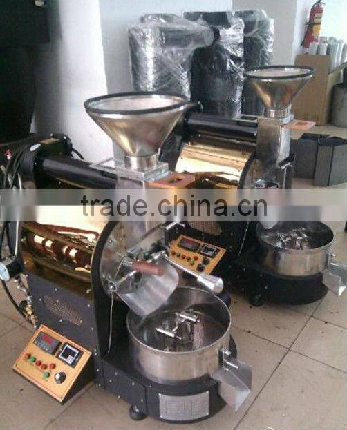 1KG Automatic stainless steel commercial coffee roasters for sale