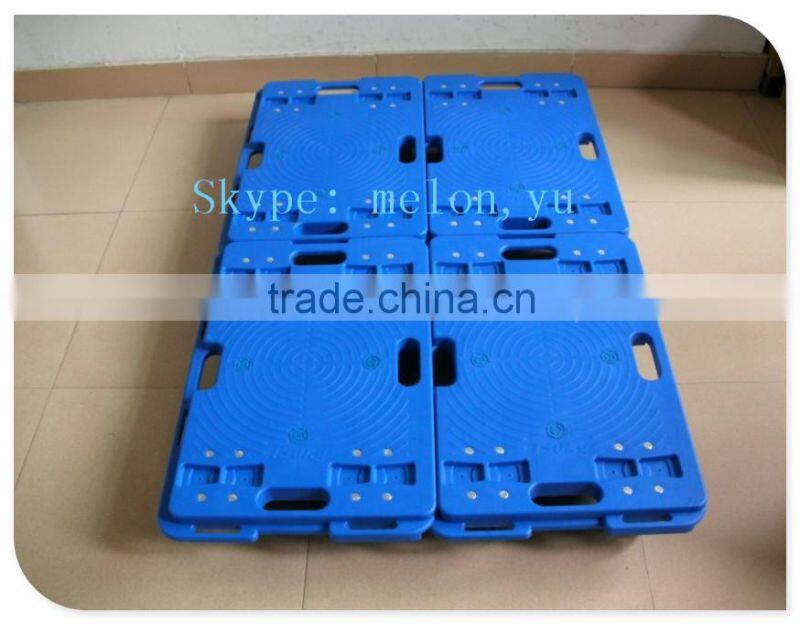 Interlocking/Connectable Plastic Platform Dolly Cart