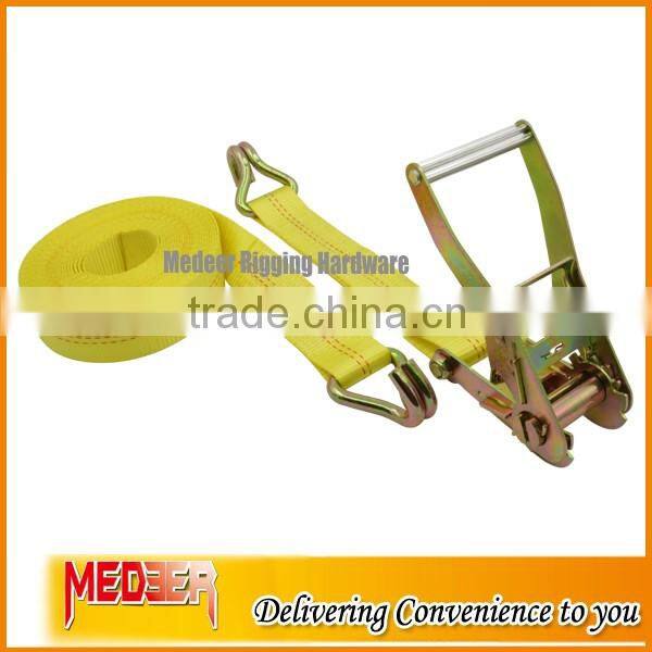 5000kg breaking strength 2inch 50mm ratchet tie down/ 2" Ratchet Strap Tie Down