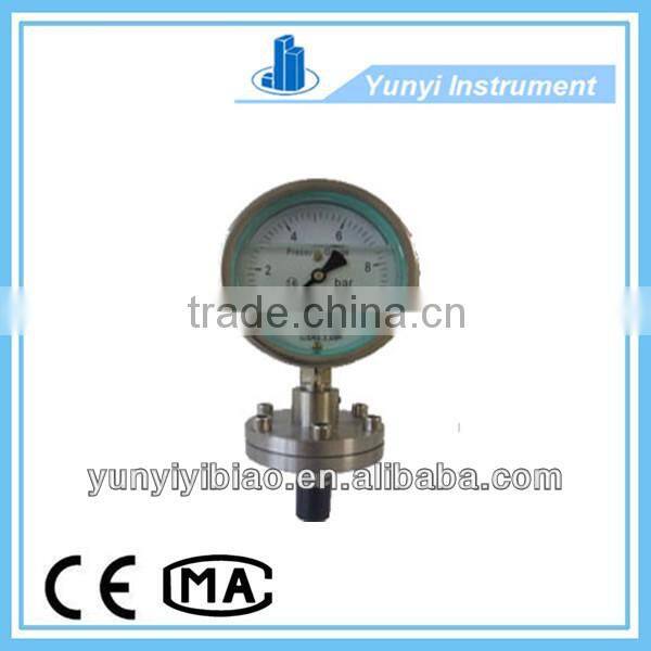 Threaded Coupling Type Diaphragm pressure gauge YTP-100MLYTP-150ML