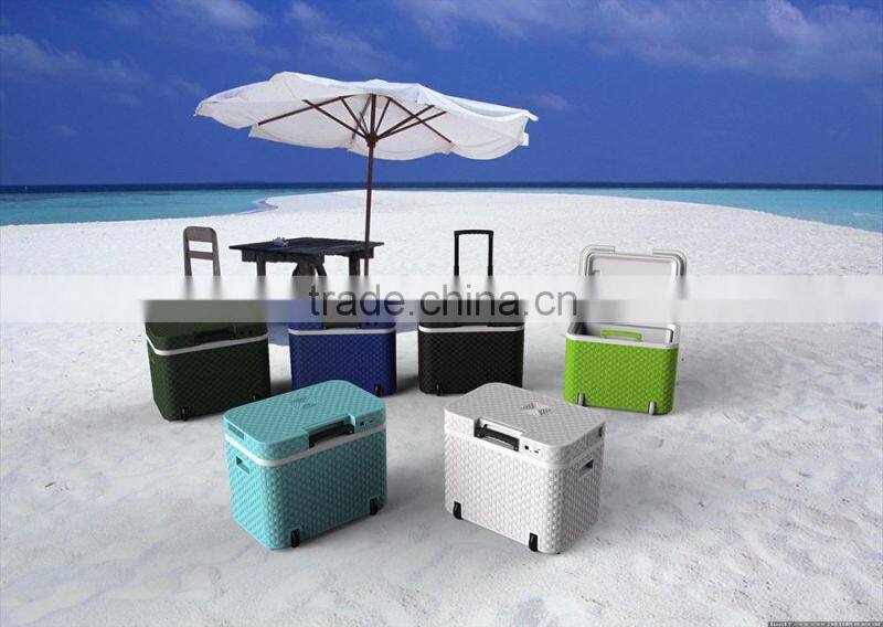 Portable Car Fridge Freezer Mobile Freezer Mini Freezer with wheel