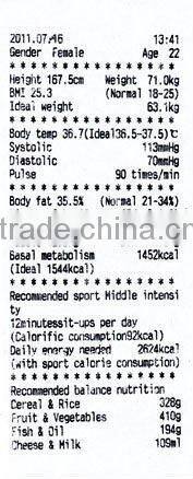 New Arrival SK-X80th Multi-functional Ultrasonic Height Weight BMI Fat Blood Pressure Blood Oxyen Scale