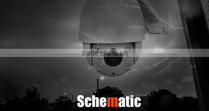 7 inch infrared high-speed Dome 1.3MP 20Xoptical zoom mini smart ahd ptz