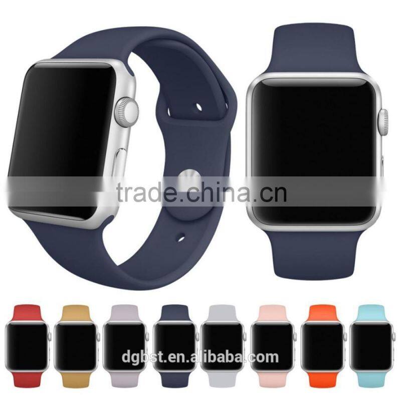 Popular silicone Watch Band Strap for apple watch , for apple watch band