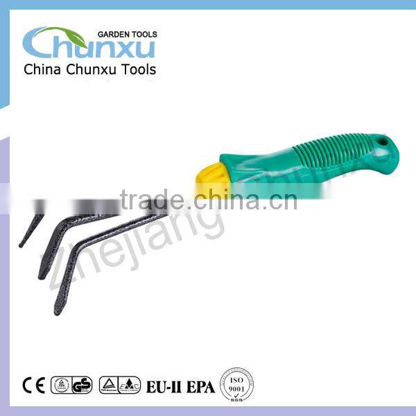 Hot Sale Plastic Handle Garden Rake Cultivator