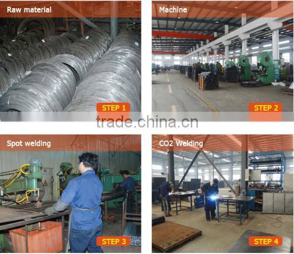 High Quality Foldable Wire Mesh Containers With Wheels