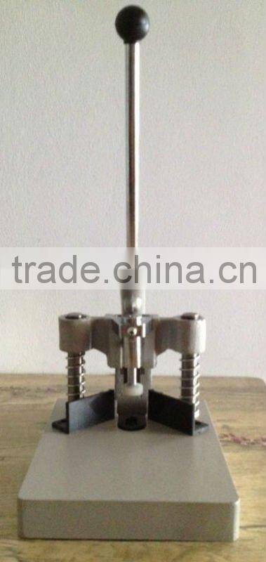 Professional manufacturer WD-30 Pressing device Manual book corner cutting machine