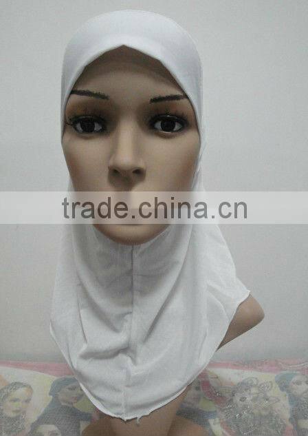 H139 plain small girl hijab