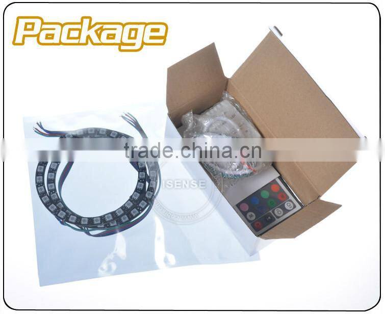 Epistar chips 5050 smd White PCB 40mm full circle toyota angel eyes headlight