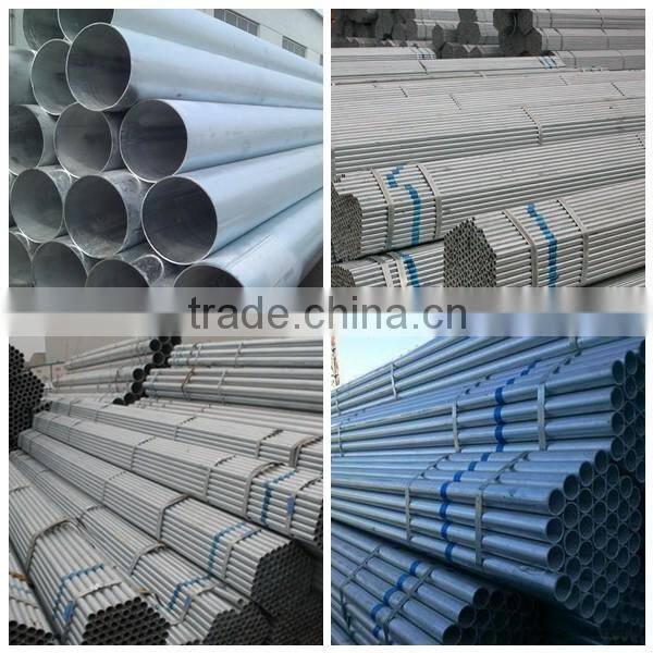 ASTM A210 seamless galvanized round steel tube price list