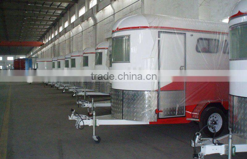 Hot sale 2Horse float 2 horse trailer China made