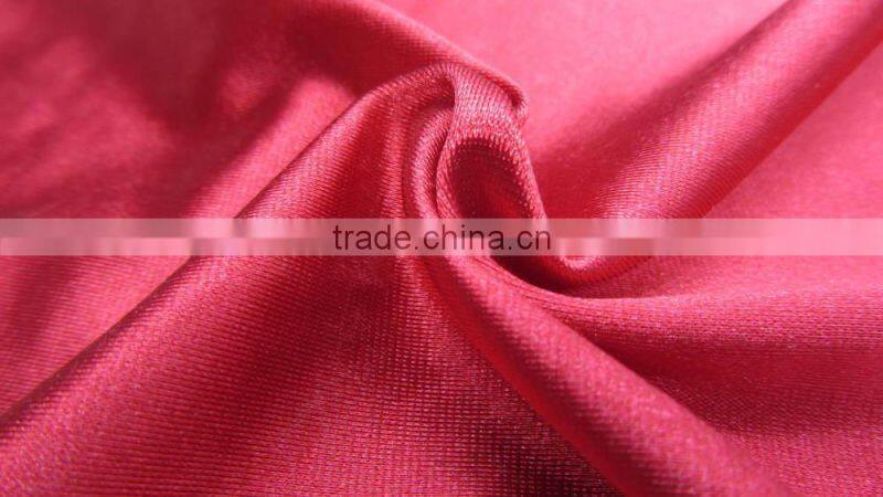bright satin nylon elastic fabric