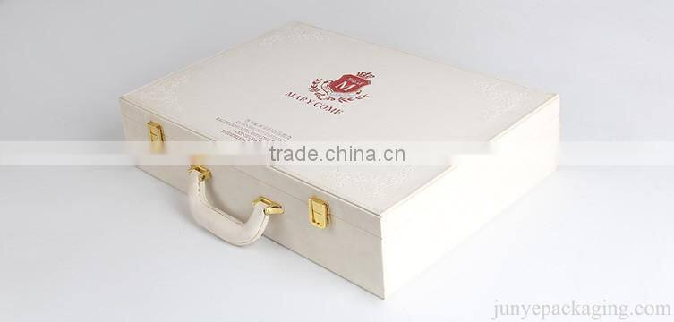 Design elegant wedding magnet closure dress boxes