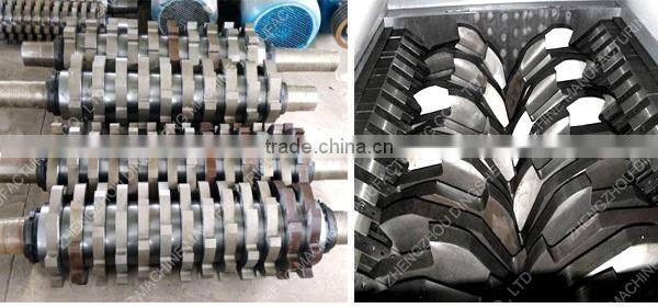 Commercial use two roller rubber tire crusher