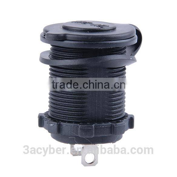 Motorcycle Car Cigarette Lighter Socket Power Outlet Jack Automotive12-24 Volt