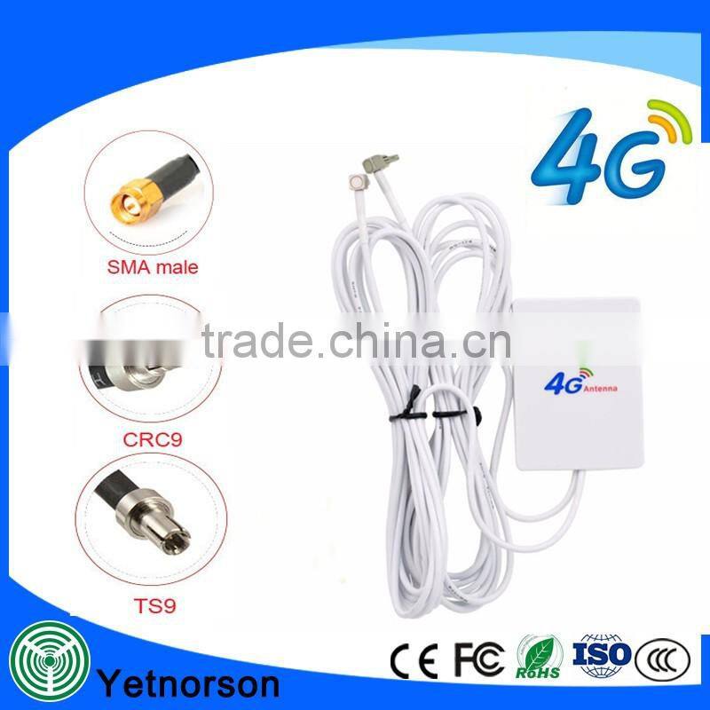 Manufactory ROHS MIMO 4G antenna with ts9 connectors 2g 3g 4g indoor antenna