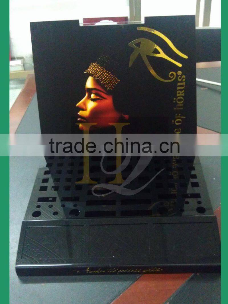 counter top makeup cosmetic lipstick/eyeshadow display stand rack