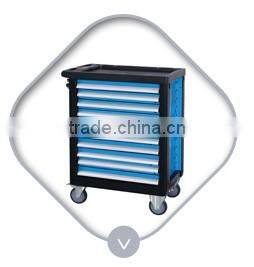 steel tool cabinet car repair tool trolley with drawers