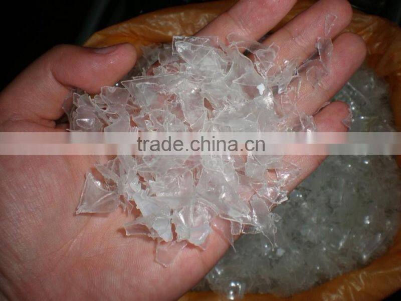 Recycled PET bottle cutting machine / plastic bottle crusher