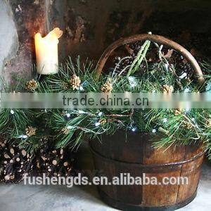 Battery Powered LED Fairy Lights 2M 20LED WHITE - ON / OFF / Flash- Christmas decoration