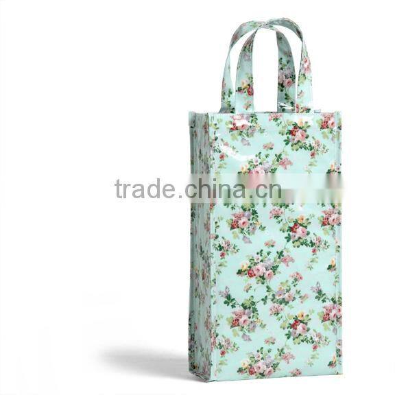 wine cooler bag/wine cooler plastic bag/wine bottle gel cooler bags