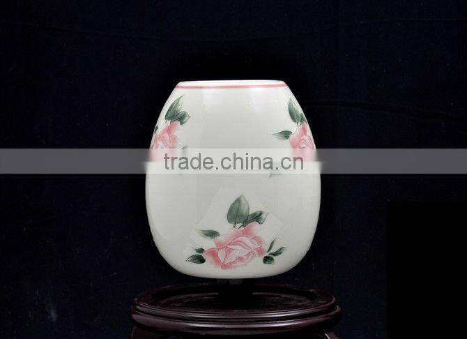 porcelain lamp shade , ceramic lamp holder