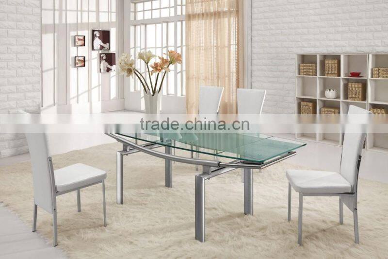 Z608-1 dining room furniture 40" height high back black metal dine chair
