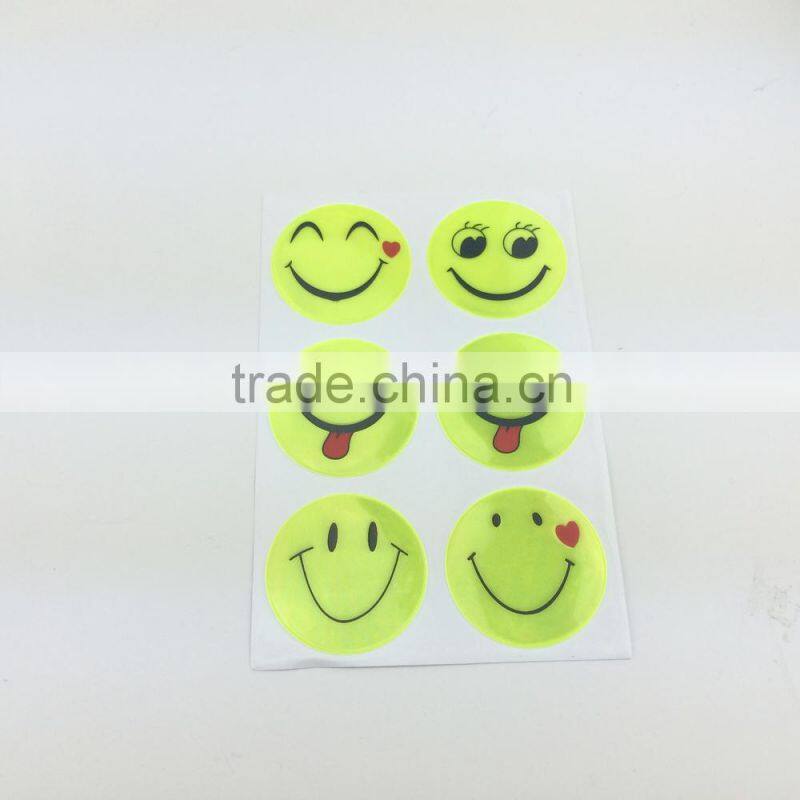 Glow in dark security label printed car custom stickers logo wholesale