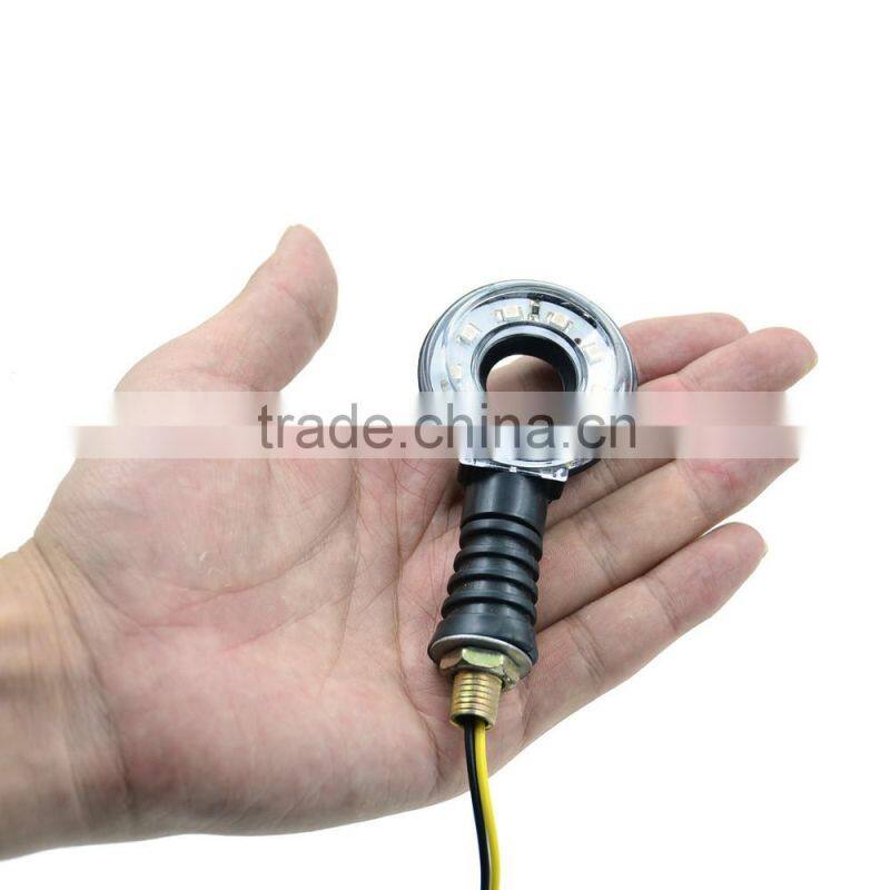 Easy install 2W 12V 9-SMD LED Green Waterproof Motorcycle fog lights Turn Signal Lights