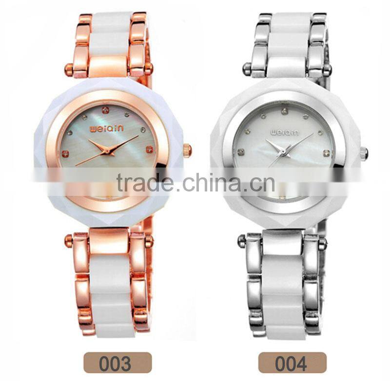 Japan movt quartz watch stainless steel back cheap women watches