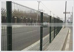 Anping factory black iron wire mehs fence mesh