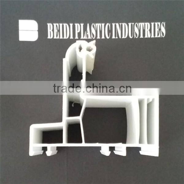 80-60 new building construction materials Can film laminated pvc profile vinyl material