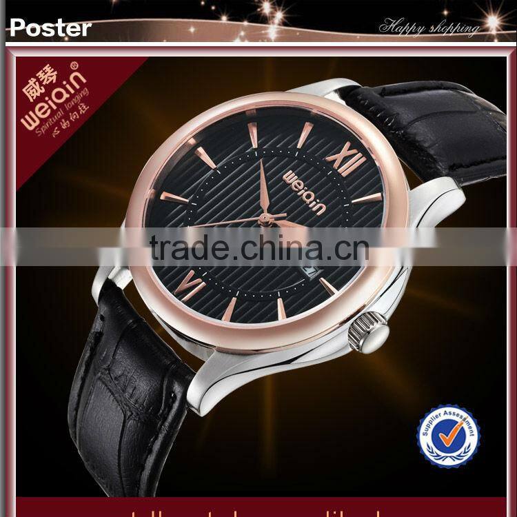 WEIQIN W2255 sapphire watches Japan quartz movt