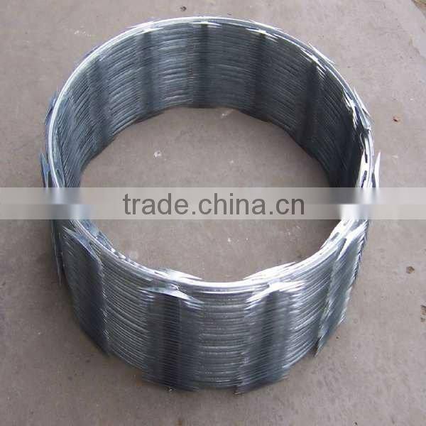 Razor barbed wire rope