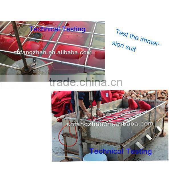 Thermal insulated life saving immersion suit