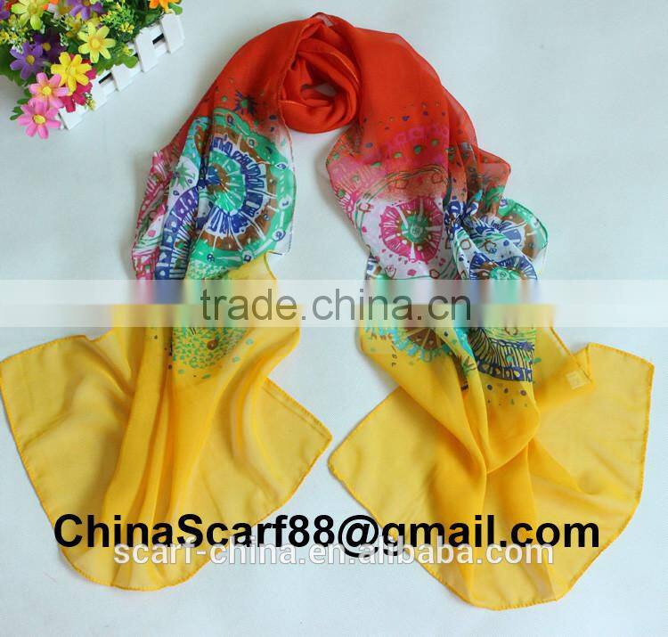 Wholesale chiffon shawl scarf