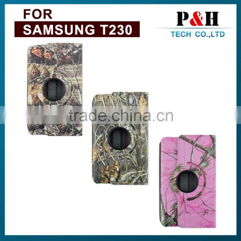 Galaxy Tab 4 7.0 Leather Cover,360 Rotating PU Leather Case for Samsung Galaxy Tab 4 T230 Stand Cover