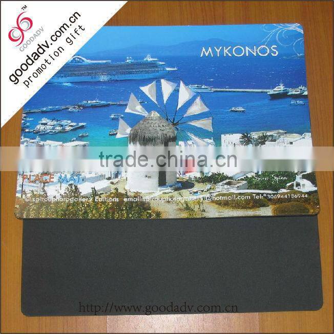 Guangzhou factory production of high-quality rubber cloth mouse pad / gaming mouse pad