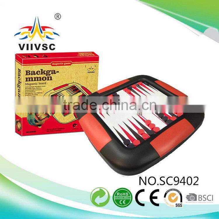 Most popular long lasting plastic backgammon set reasonable price