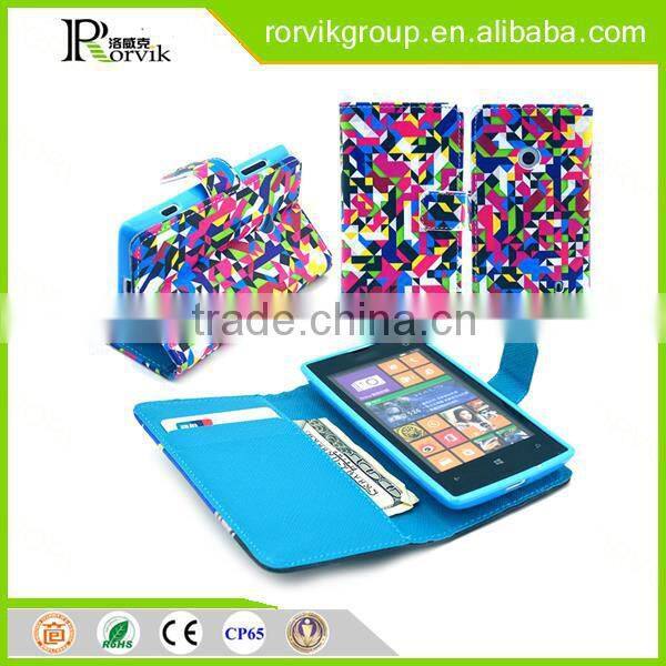 silicon thick phone case card holder for Nokia Lumia 520