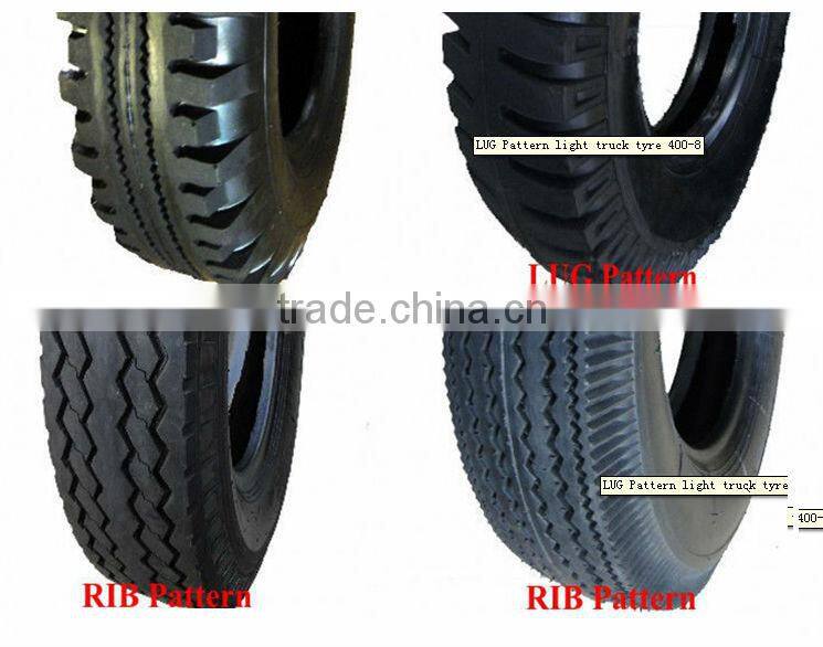 Rib and lug truck tire 7.50-20
